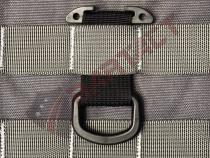 PALS / MOLLE Acetal T-Bar w/ D-Rings Pair Black Bartact