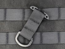 PALS / MOLLE Acetal T-Bar w/ D-Rings Pair Black Bartact