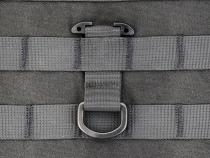 PALS / MOLLE Acetal T-Bar w/ D-Rings Pair Black Bartact