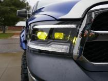 2009-2014 Dodge Ram Bi-Beam Headlights Infinite Series White DRL OLM