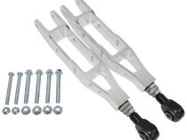 Rear Lower Control Arms Adjustable Polished For 12-21 Subaru BRZ 08-16 Subaru Impreza 10+ Subaru Legacy 08+ Subaru STI/ WRX 12-17 Scion FR-S TruHart