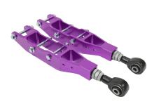 Rear Lower Control Arms Adjustable Anodized Purple For 12-21 Subaru BRZ 08-16 Subaru Impreza 10+ Subaru Legacy 08+ Subaru STI/ WRX 12-17 Scion FR-S TruHart