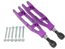 Rear Lower Control Arms Adjustable Anodized Purple For 12-21 Subaru BRZ 08-16 Subaru Impreza 10+ Subaru Legacy 08+ Subaru STI/ WRX 12-17 Scion FR-S TruHart