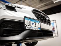 License Plate Relocation Kit 18+ WRX/STI/Crosstrek 13+ BRZ/FRS/86 17+ Impreza Non-Turbo 10-19 Legacy/Outback GrimmSpeed