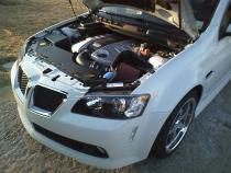 2008-09 Pontiac G8 V8 Radiator Cover Texture Black