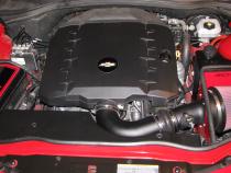 2012-15 Camaro V6 Radiator Cover Texture Black Rotofab