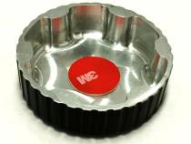 Coolant Reservoir Cap Cover Aluminum Satin Black