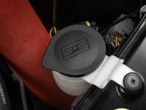 Engine Bay Reservoir Cap Set Black For Subaru 02-21 WRX/STI/FXT/OBXT/LGT GrimmSpeed