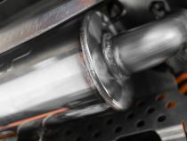 5 inch ATV Performance Muffler Single Slip-On 17-23 Polaris Sportsman Performance Series MBRP