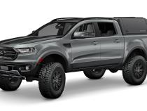 Ranger Truck Bed SmartCapEVOa  Adventure Matte Black 2024 Ford Ranger Crew Cab 5 Foot Short Bed SmartCap