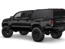 Tacoma Truck Bed Cap SmartCap EVOa Adventure Matte Black For 16-23 Toyota Tacoma 5 Foot Short Bed SmartCap