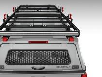 Tacoma Truck Bed Cap SmartCap EVOc Commercial White For 24-Present Toyota Tacoma 6 Foot Standard Bed RSI SmartCap