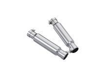 Armor Pro T304 Stainless Steel 3 Inch Resonators Race to Street Profile Conversion Kit For S7114, S7116 and S7118 15-23 Dodge Challenger MBRP