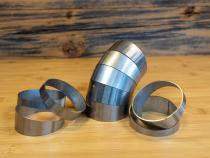 Universal T304 Stainless Steel 3 Inch Diameter 180 Degree Pie Cut Kit MBRP