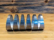 Universal T304 Stainless Steel 3.5 Inch Diameter 180 Degree Pie Cut Kit MBRP