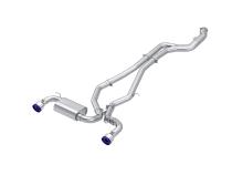 20-24 Toyota Supra T304 Stainless Steel 3 inch Cat-Back Dual Rear Outlet with Burnt End Tips 2 4.5 inch T305 Burnt End Tips Included MBRP