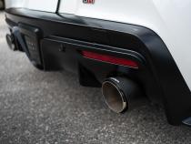 20-24 Toyota Supra T304 Stainless Steel 3 inch Cat-Back Dual Rear Outlet with Burnt End Tips 2 4.5 inch T305 Burnt End Tips Included MBRP