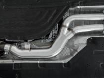 20-24 Toyota Supra T304 Stainless Steel 3 inch Cat-Back Dual Rear Outlet with Burnt End Tips 2 4.5 inch T305 Burnt End Tips Included MBRP