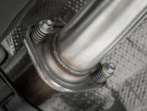 2023-Up Toyota Corolla GR 1.6L Armor Pro T304 Stainless Steel 3 Inch Cat-Back Dual Center Rear Exit with Carbon Fiber Tips MBRP