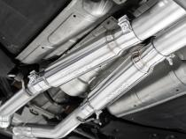 2016-2024 Infiniti Q50 3.0L 3 Inch Cat-Back Dual Split Rear Exit Tour Version T304 Stainless Steel MBRP