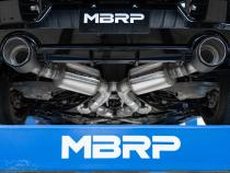 2023-Up Nissan Z 3.0L Armor Pro 3 Inch Cat-Back Dual Rear Exit T304 with Carbon Fiber Tips MBRP