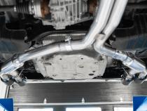 T304 Stainless Steel 2.5 Inch Resonator Back Dual Rear Quad Tips 18-24 Audi S5 Coupe/S4 Sedan MBRP