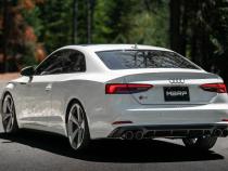 T304 Stainless Steel 2.5 Inch Resonator Back Dual Rear Quad Tips 18-24 Audi S5 Coupe/S4 Sedan MBRP