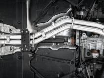 T304 Stainless Steel 2.5 Inch Resonator Back Dual Rear Quad Tips 18-24 Audi S5 Coupe/S4 Sedan MBRP