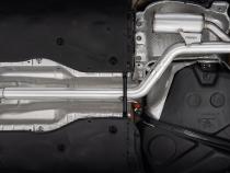 2022-Up Volkswagen Golf GTI MK8 T304 Stainless Steel 3 Inch Cat-Back 2.5 Inch Dual Split Rear with Carbon Fiber Tips MBRP