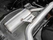 2022-Up Volkswagen Golf GTI MK8 T304 Stainless Steel 3 Inch Cat-Back 2.5 Inch Dual Split Rear with Carbon Fiber Tips MBRP