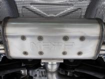 2022-Up Audi S3 2.0L Armor Pro 3 Inch Cat-Back 2.5 Inch Quad Rear Exit Active Exhaust System with Carbon Fiber Tips MBRP