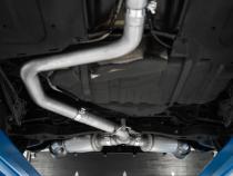 3 inch Cat-Back Dual Split Rear (2) 5 inch OD Tips Included 19-22 Hyundai Veloster N Aluminized Steel MBRP