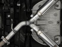 22-Up Kia Forte GT 1.6L Turbo Sedan 2.5 Inch Axle-Back Exhaust System, Armor Lite, Aluminized Steel Dual Split with Quad Exhaust Tips, MBRP