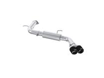 2021-2024 Hyundai Elantra N-Line 1.6L Armor Pro 3 Inch Axle-Back Single Rear Exit with Dual Outlet Carbon Fiber Tip MBRP