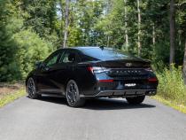 2021-2024 Hyundai Elantra N-Line 1.6L Turbo Armor Lite 3 Inch Axle-Back Single Rear Exit with Dual Outlet Tip MBRP