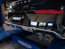 2021-2024 Hyundai Elantra N-Line 1.6L Turbo Armor Lite 3 Inch Axle-Back Single Rear Exit with Dual Outlet Tip MBRP