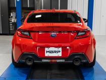 22-Up Subaru BRZ and 22-Up Toyota GR86 2.4L T304 Stainless Steel 2.5 Inch Axle-Back Dual Split Rear with Burnt End Tips MBRP