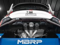 2017-2021 Honda Civic Type R 2.0L T304 Stainless Steel 3 Inch Cat-Back Triple Rear Outlet MBRP