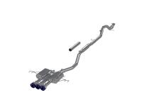 2024 Acura Integra Type-S 2.0L 3 Inch Cat-Back Exhaust System, Armor Pro T304 Stainless Steel Triple Center Outlet with Burnt End Tips, Active Exhaust, MBRP