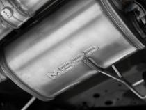 2024 Acura Integra Type-S 2.0L 3 Inch Cat-Back Exhaust System, Armor Pro T304 Stainless Steel Triple Center Outlet with Burnt End Tips, Active Exhaust, MBRP