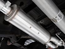 3.0 inch Cat-Back 2.5 inch Dual Split Rear Quad Carbon Fiber Tips 4.0 inch OD Dual Out 19-24 Silverado/Sierra 1500 MBRP