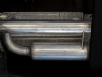 2019-Present Silverado/Sierra 1500 2.7L Aluminized Steel 3 Inch Cat-Back Single Side Exit Armor Lite MBRP