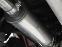2019-Present Silverado/Sierra 1500 2.7L Aluminized Steel 3 Inch Cat-Back Single Side Exit Armor Lite MBRP