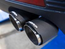21-Present Chevrolet/GMC Tahoe/Yukon 3 Inch Cat Back Dual Split Rear Exhaust System, Armor Pro T304SS with Quad Carbon Fiber Tips MBRP