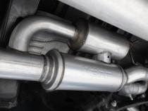 2025 Ram 1500 3.0L SST SO Armor Pro 3 inch Cat-back 2.5 Inch Dual Split Rear Exhaust with Polished Tips MBRP