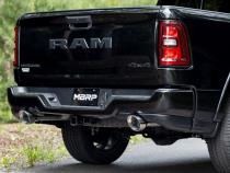 2025 Ram 1500 3.0L SST SO Armor Pro 3 inch Cat-back 2.5 Inch Dual Split Rear Exhaust with Polished Tips MBRP