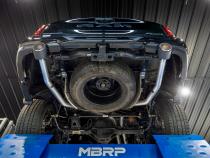 2025 Ram 1500 3.0L SST SO Armor Pro 3 inch Cat-back 2.5 Inch Dual Split Rear Exhaust with Carbon Fiber Tips MBRP