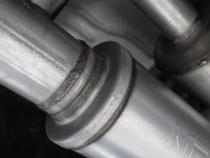2025 Ram 1500 3.0L SST SO Armor BLK 3 inch Cat-back 2.5 Inch Dual Split Rear Exhaust with Black Tips MBRP