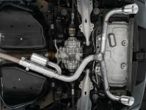 21-Up Ford Bronco Sport 2.0L EcoBoost Aluminized Steel 2.5 Inch Resonator-Back Dual Split Rear Exit MBRP Exhaust System