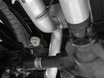 21-Up Ford F-150 4 Inch Cat Back Single Side Race Version Black Coated- Aluminized Steel Exhaust System MBRP